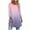 Pink, variant on Women's Fashion Top with Flattering 3/4 Length Sleeves and a Curved Hem for a Modern and Stylish Silhouette