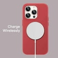 thumbnail image 7 of JETech Silicone Case for iPhone 14 Pro Max 6.7-Inch, Silky-Soft Touch Full-Body Protective Phone Case, Shockproof Cover with Microfiber Lining (Red), 7 of 7