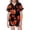 1-198Black521, variant on MEZZALL Girls Halloween Sleepwear Short Sleeve Pumpkin Ghost Printed Lapel Blouse Pajamas Sets Tops With Elastic Waist Shorts Two Piece Loungewear For Kids Breathable Nightwear