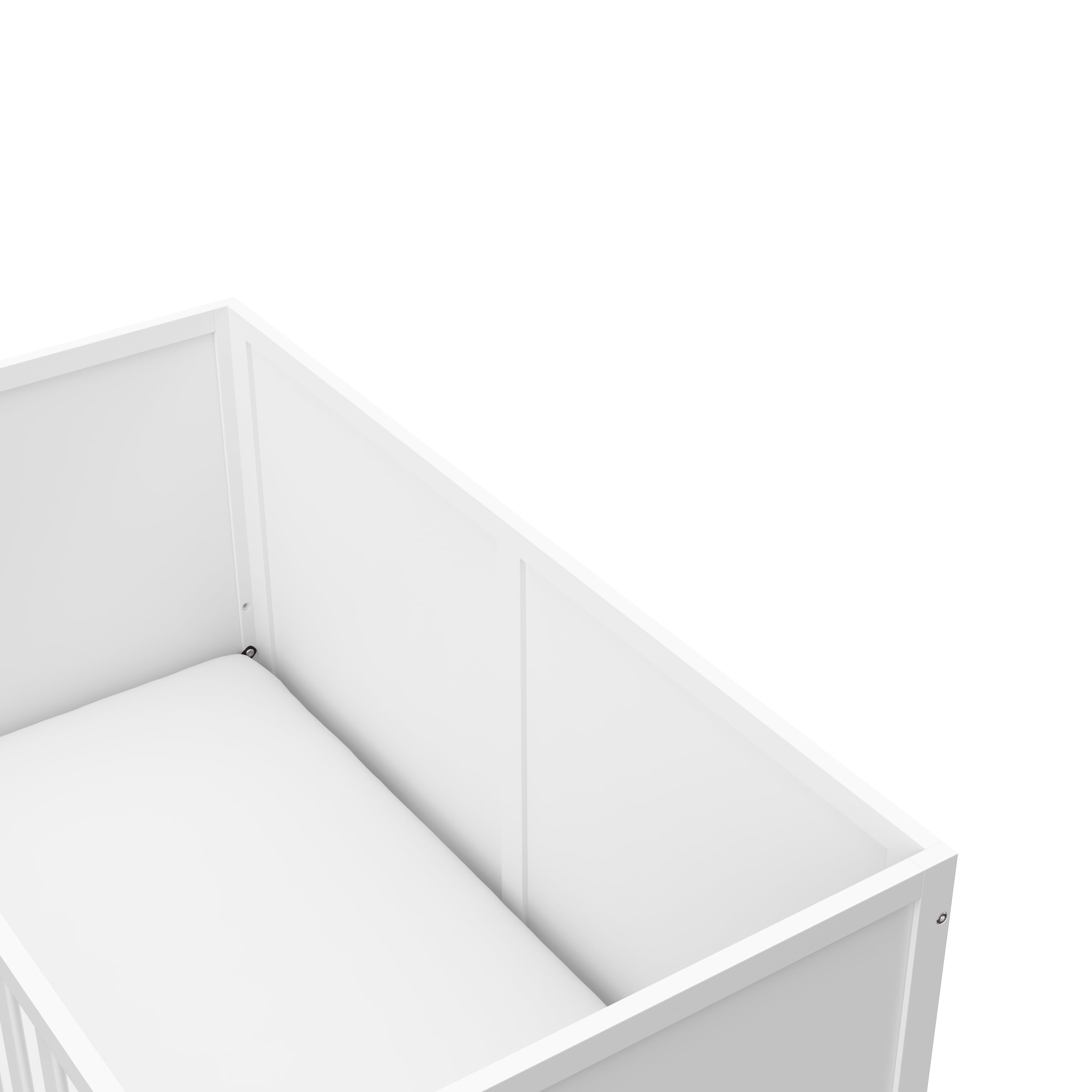 Lit de bébé convertible 3 en 1 Theo de Graco, Blanc