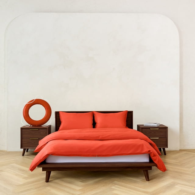 Persimmon Duvet Cover Set - 3 Piece - Twin Size