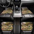 thumbnail image 7 of Yiaed American Flag Rose Garden Print Carpet Floor Mats for Cars, Auto Accessories Front & Rear Car Floor Mats Car Floor Foot Mat Sets of 4 Pieces, 7 of 7