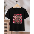 thumbnail image 4 of MAWOTEA Happy Valentine's Day Themed Graphic T-shirts for Kids,Boys and Girls Short Sleeve Crew Neck,Ideal Gift for Birthday,Size 3Year-13Year, 4 of 5
