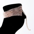 thumbnail image 4 of Gargantilla de rhinestone Sunnimix Pta Oro, 4 of 8