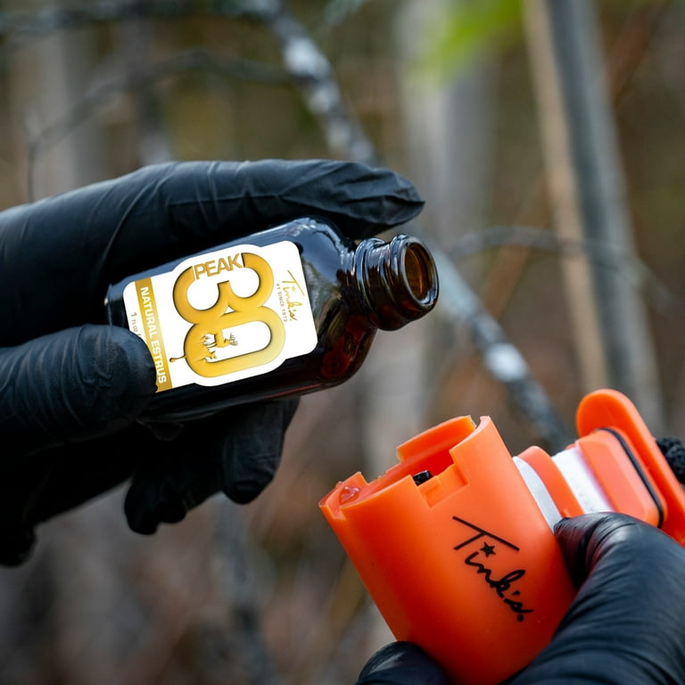 Tinks Doe P Tink's Peak30 Doe Estrus Spray - 3oz Deer Attractant For Hunting, Peak Heat Scent Peak Heat Doe Urine Lure Tinks Doe P Tink's Peak30 Doe Estrus Spray - 3oz Deer Attractant For Hunting, Peak Heat Scent Peak Heat Doe Urine Lure
