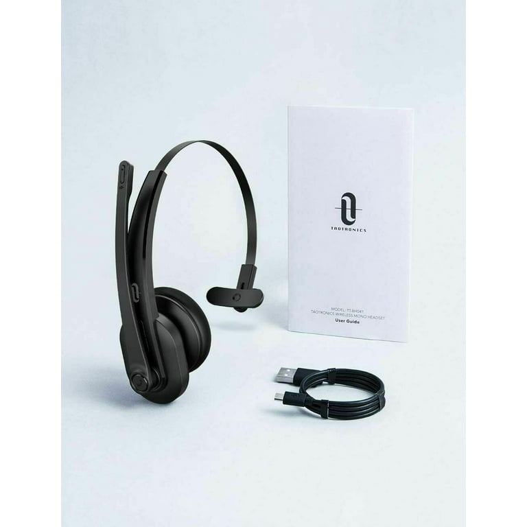 Taotronics TT BH041 Bluetooth Wireless Mono Headset Headphone SB59