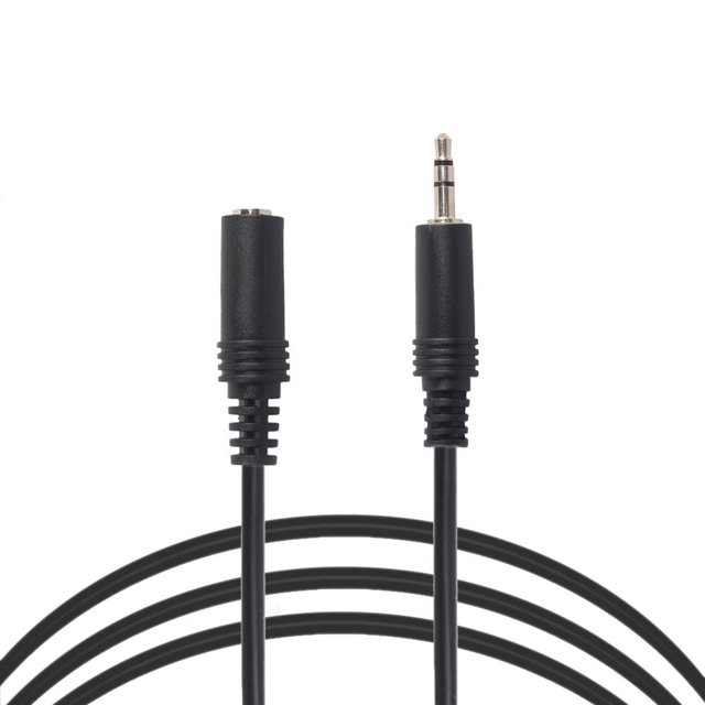 Cable De Extensión Del Teléfono Celular Cable de audio estéreo de extensión macho a hembra de 0,5 m/1 m/2 m/3 m de 3,5 mm