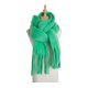 thumbnail image 1 of Bufanda de color sólido gruesa verde hierba con borlas largas y chal de mujer nuevo de otoño e invierno, 1 of 6