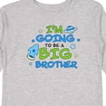 thumbnail image 4 of Inktastic Space Im Going to Be a Big Brother Boys Long Sleeve Toddler T-Shirt, 4 of 5