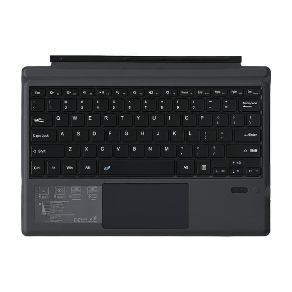 Yeacher BT Wireless Keyboard 12.2 Inch Slim Thin Keyboard for Software Surface Pro3/4/5/6(2017)