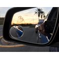 thumbnail image 2 of 4 Pairs of Car Boundless Small Round Mirror 360 Degree Reversing Blind Spot Mirror Blind Spot Mirror Rear View Rotating Mirror Car Small Round Mirror, 2 of 6