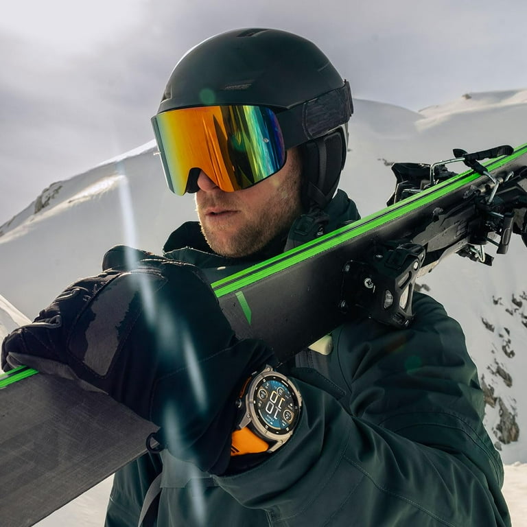 Garmin Fenix 8 AMOLED Sapphire (47mm, Titanium/Spark Orange