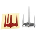 thumbnail image 2 of Chrome Goldwing Fairing Trunk Lid Accents for Honda GL1800 2001 - 2011, 2 of 5