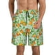 thumbnail image 1 of Fotbe Tangerine Trajes de Baño Estampados para Hombre, Shorts de Verano de Secado Rápido, Ropa de Playa, Bañadores-Large, 1 of 6