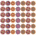 thumbnail image 4 of 100Pcs Wear-resistant Coat Buttons Multi-function Vintage Buttons DIY Craft Buttons, 4 of 4