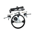 thumbnail image 3 of harper Go Kart Steering Kit Accessories Reliable Replacement Tie Rod End Shaft Rack, 3 of 9