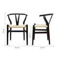 thumbnail image 3 of Mundo In Silla Minimalista Nórdico Micerino Madera Ergonomica Comedor Mundo In  SILL0903560NOGAL, 3 of 4
