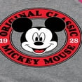 thumbnail image 3 of Mickey & Friends - Mickey Original Classic - Toddler And Youth Girls Raglan Graphic T-Shirt, 3 of 5