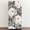 Color 2, variant on Self Adhesive Vinyl Refrigerator Wrap Set Vintage Dark Flower Girls Room Peonies Flowers Leaves Petals Door Mural Removable Fridge Sticker Peel and Stick Full Door Cover Decal Kitchen Bar Decor
