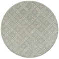 thumbnail image 6 of SAFAVIEH Trace Fionntan Geometric Wool Area Rug, Grey, 6' x 6' Round, 6 of 6