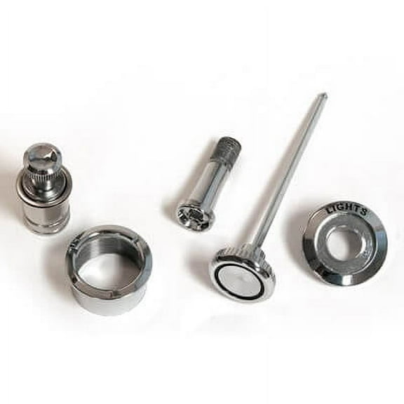 Scott Drake C7ZZ-10852-K 1967-1968 Deluxe Dash Bezel & Knob Kit