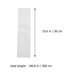 thumbnail image 3 of 2pcs Wedding Snow Yarn Decorative Crystal Organza Romantic Wedding Decorative Gauze (White), 3 of 5