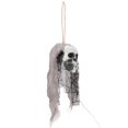 thumbnail image 5 of 2Pcs Halloween Skeleton Skull Hanging Pendant Haunted House Horror Props DecorationGrey, 5 of 5