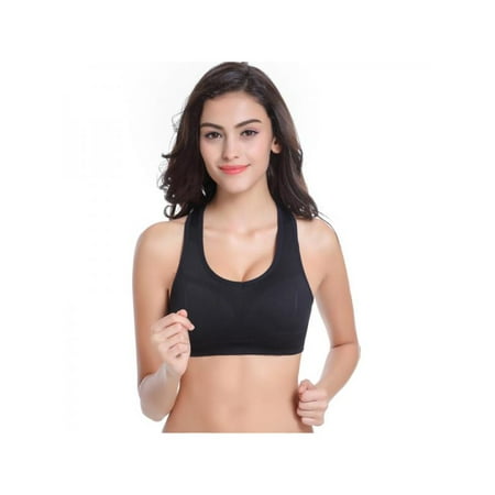 

Racerback Sports Bras for Women- Padded Seamless High Impact Support for Yoga Gym Workout Fitness