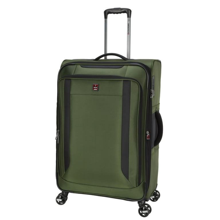 Swiss Tech 28 Softside Checked Luggage Green Walmart