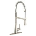 thumbnail image 4 of Moen 5925 Sleek One Handle Pre-Rinse Spring Pulldown Kitchen Faucet with Power Boost, Chrome, 4 of 7