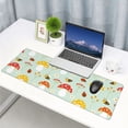 thumbnail image 4 of Rocae Mushroom Bee for Gaming Mouse Pad, Mouse Pad Large, Office Computer Keyboard Mousepad, Keyboard and Mouse Pad with Stitched Edges,31.5 x 11.8 in, 4 of 5