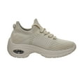 thumbnail image 4 of Cushionaire Women's Blaze Stretch Knit Slip On Lace Sneaker +Memory Foam & LiteSole Technology, 4 of 5