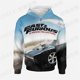 thumbnail image 3 of Sudadera con capucha y cremallera con estampado 3D de Fast & Furious para hombre y niño, estilo de carreras de carretera, superventas, para primavera y otoño, 3 of 5