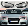 thumbnail image 2 of Applicable to Compatible For Audi A6 C7 2012-2015 Car Front Headlight Lens Cover Auto Transparent Lampshade Lampshade Lampcover Head Lamp Light Shell(Left and right), 2 of 5
