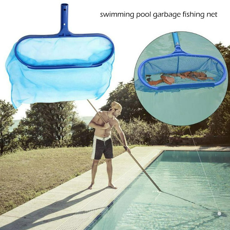 AoHao Pool Net Leaf Skimmer for Pools Leaf Skimmer with 120cm Aluminum  Handle and Fine Mesh Pool Net for Pool Cleaning and Bottom Dirt 