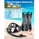 thumbnail image 5 of Equipo de Snorkel Zenoplige con Máscara, Aletas y Tubo para Adultos, 5 of 8