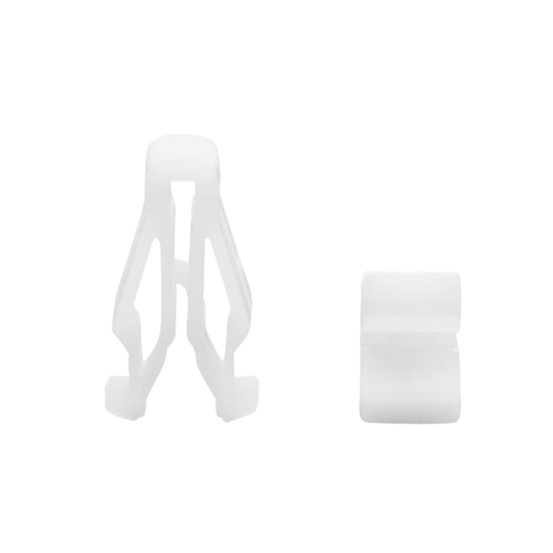 10Pcs White Plastic Rivets Car Interior Dashboard Panel Retainer Clips