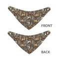 thumbnail image 3 of Naloa Moose fox bear leaf tree Dog Bandana Large and Small-Dog Scarf Bib Handkerchief Accessories for Dogs and Cats(S-L)-Medium, 3 of 5