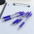 thumbnail image 6 of BAZIC Ballpoint Spencer Blue Retractable Pen Soft Grip 1.0 mm, (5/Pack), 1-Pack, 6 of 7