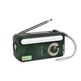 thumbnail image 3 of Manivela de mano recargable de emergencia Solar, Radio naranja, se mantiene conectado en cualquier clima, cuatro modos de fuente de alimentación, 3 of 4