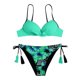 thumbnail image 1 of Traje de baño dividido de bikini sin espalda estampado con aro cómodo para mujer con almohadilla en el pecho OAVQHLG3B Store lin121212, 1 of 4