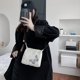 thumbnail image 1 of Bolsa Bolso de hombro pequeño de tela Oxford reflectante de mariposa para mujer de la calle (blanco) Ehuebsd  Nuevos Originales, 1 of 9