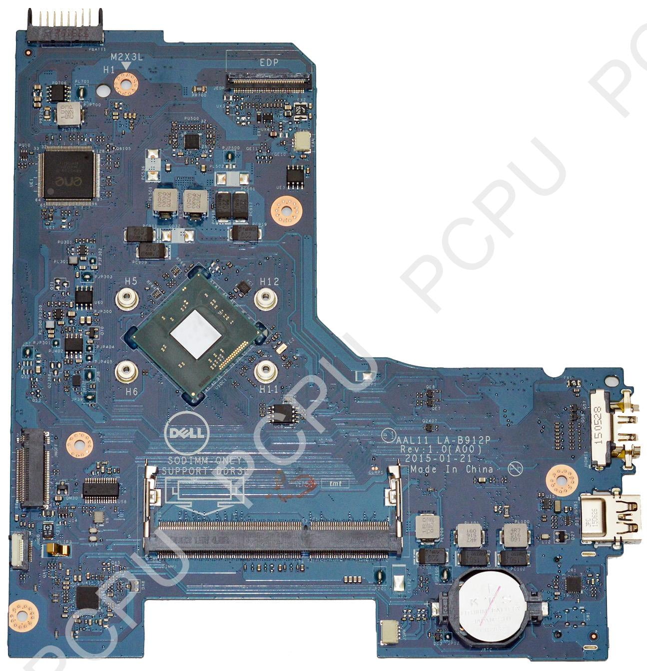 0V51V Dell Inspiron 15-5558 Laptop Motherboard w/Intel Pentium N3540 2.16Ghz CPU