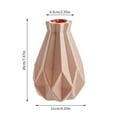 thumbnail image 3 of Modern Flower Vase Home Flower Arrangement Living Room Origami Plastic Nordic Style Home Decoration Ornament Home Decor  Belly pink, 3 of 9