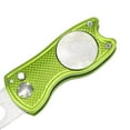 thumbnail image 5 of ziyahi Golf Pitch Divot Repair Switchblade Ball Marker Groove Cleaner Light Green, 5 of 5