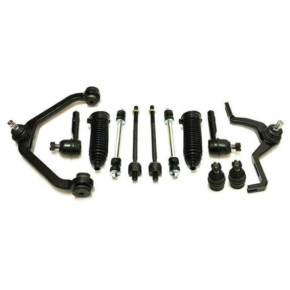 Front Upper   Lower Ball Joints Sway Bar Link Tie Rod Ends   Bellow Boots Suspension 2 Piece Design Fits select: 2001-2005 FORD EXPLORER SPORT TRAC