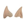 thumbnail image 4 of Orejas de elfo para disfraces de Halloween, puntas protésicas puntiagudas, regalo de Navidad para cosplay para mujeres y hombres (2 pares), 4 of 5