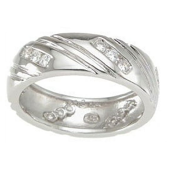 925 Sterling Silver Mens Wedding Bands & Wedding Ring Makes Great Valentines Gifts for Him