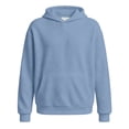 thumbnail image 2 of TBWNWG Boys Girls Casual Solid Knit Long Sleeve Hooded Sweatshirt with Pockets Textured Outdoor Jacket for Youth Pullover Warm Top, 2 of 4