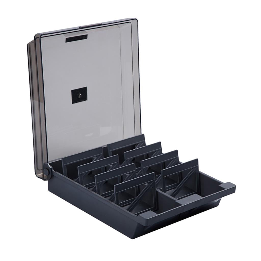 Business Card Holder, Name Card Organizer With Dividers Up To 1000 Standard Business Cards Capacity Home Office Desktop Business Card Organization Use